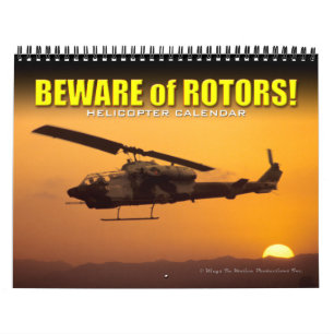 ATTENTION AUX ROTORS ! Calendrier des hélicoptères