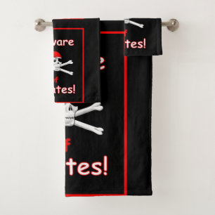 Attention aux serviettes de bain Pirates
