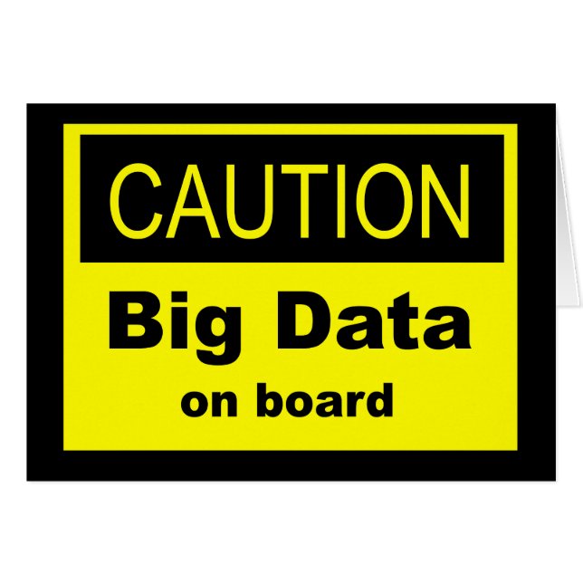 Attention Big Data À Bord (Devant horizontal)