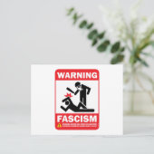 Attention! Carte postale Facisme (Debout devant)