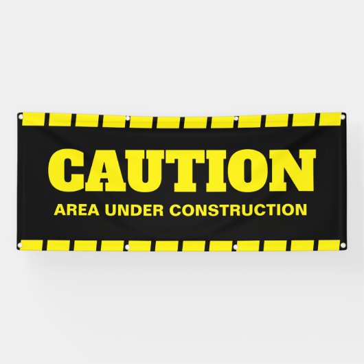 Attention en cours de construction bannière (Horizontal)