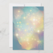 Attention Invitations d'anniversaire intergalactiq (Dos)