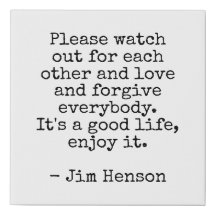 Attention Les uns aux autres canevas