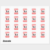 Attention! Les zombies peuvent être des stickers i (Feuille)