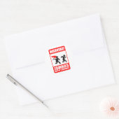 Attention! Les zombies peuvent être des stickers i (Enveloppe)