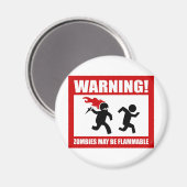 Attention! Les zombies peuvent être un aimant infl (Recto/Verso)