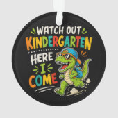 Attention maternelle j'arrive Dino (dos)