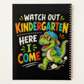 Attention maternelle j'arrive Dino (Dos)