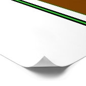 ATTENTION ! Oie de Noël ! Poster Funny Holiday (Coin)