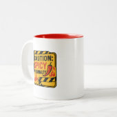 Attention : Personnalité épicée Fiery Café Mug (Devant gauche)