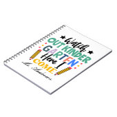 Attention petite section, j'arrive ! Cahier enfant (Côté gauche)