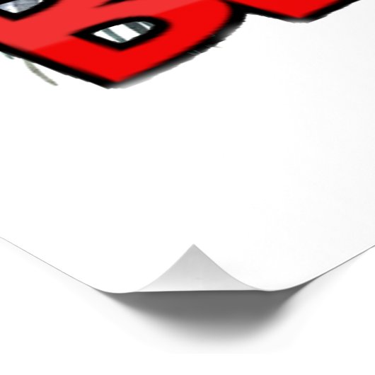 Attention Poster Rotweiler (Coin)