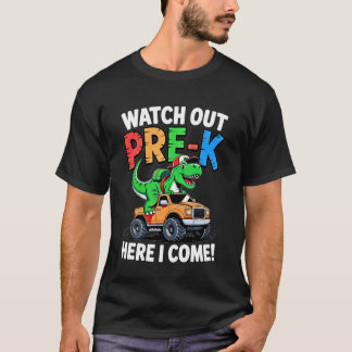 Attention Préscolaire Me Voici T-shirt École de Di
