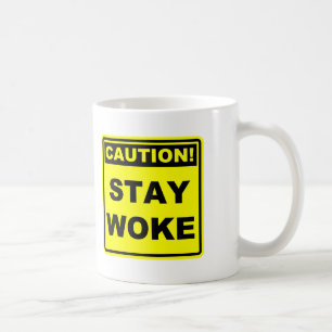 Attention Restez éveillé Mème Mug