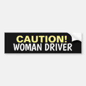 ATTENTION ! STICKERS DE BOULON FUNNY DE CONDUCTEUR (Devant)