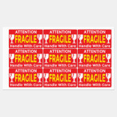 Attention Stickers Fragile - Handle Avec navire de (Feuille)
