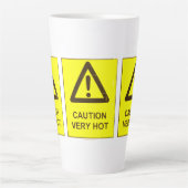 Attention - Tasse de Latte Chaud (Devant)