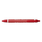 "ATTENTION ! (Votre nom) RED PEN !" stylo personna (Dos)