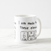 Atténuer la tasse de nom de table périodique (Devant droit)