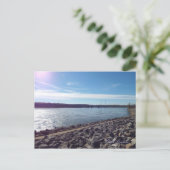 Atterrissage de Pickwick, carte postale du (Debout devant)