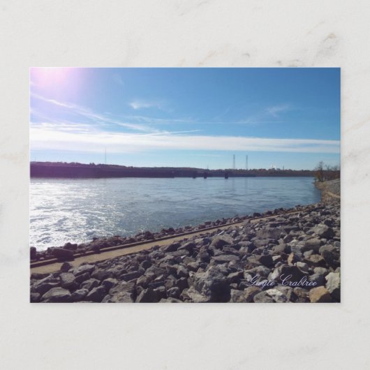 Atterrissage de Pickwick, carte postale du (Devant)