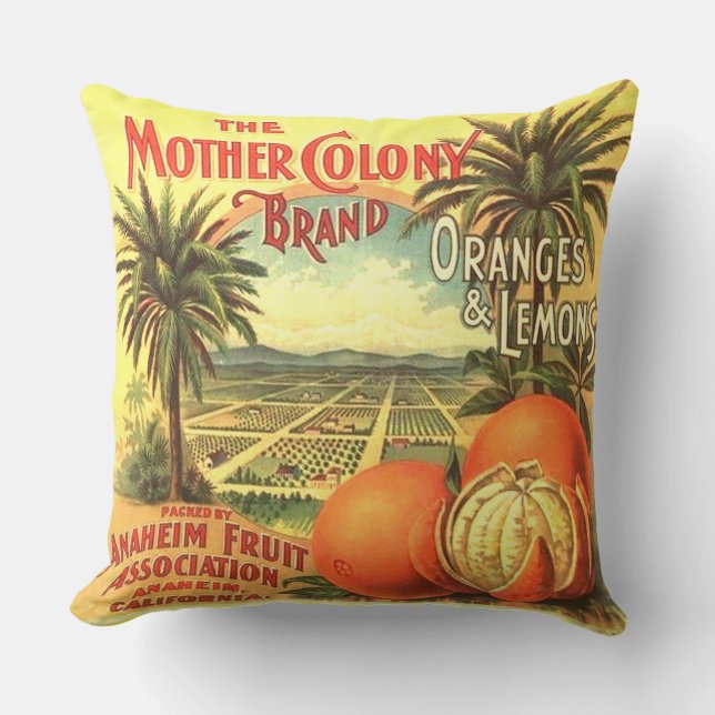 ATTERRISSEUR DE COUSSIN DE WQ. Étiquette orange (Recto)