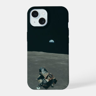 Atterrisseur lunaire Apollo et lever de Terre sur