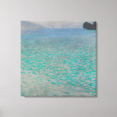 Attersee - Gustav Klimt Canvas Afdruk (Voorkant)