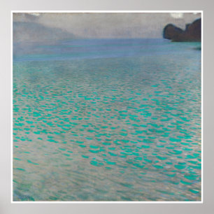 Attersee Gustav Klimt Poster