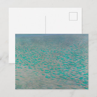 Attersee, kustlandschapschilderkunst, Gustav Klimt Briefkaart