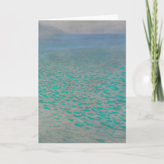 Attersee, kustlandschapschilderkunst, Gustav Klimt Kaart