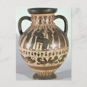 Attic Corinthian amphora Briefkaart