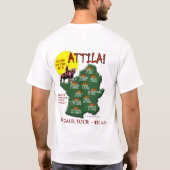 Attila "Huns in the Sun"-rondleiding (Mannen Light T-shirt (Achterkant)