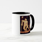 Attische rode-cijfervaas mok (Voorkant rechts)