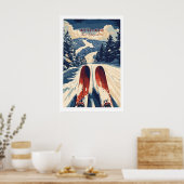 Attitash Ski Print 1 (Keuken)