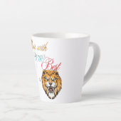 Attitude Alpha Mug - Mess avec le meilleur (Angle droit)