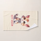 Attitude Cat Insouciante - Conception Feline Joueu (Serviette à main)