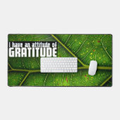 "Attitude de gratitude" Motivation Affirmation (Clavier et souris)