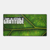 "Attitude de gratitude" Motivation Affirmation (Recto)