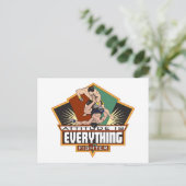 Attitude Fighter Briefkaart (Staand voorkant)