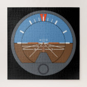 Attitude Indicator Vliegtuig vlieginstrument Legpuzzel (Verticaal)