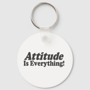 Attitude is alles! sleutelhanger