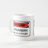 Attitude Litouws Koffiemok (Voorkant links)