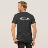 Attitude Makes The Difference Positive Mindset  Tri-Blend Shirt (Voorkant)