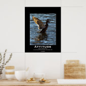 Attitude Mallard Canard Motivation Affiches (Cuisine)