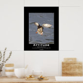 Attitude Mallard Canard Motivation Affiches (Cuisine)