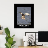 Attitude Mallard Canard Motivation Affiches (Bureau à domicile)