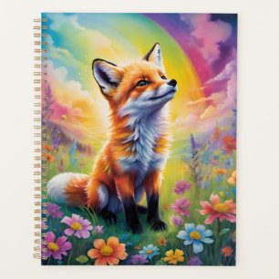 Attitude positive Red Fox Pup Planner