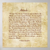 Attitude. Poster (Voorkant)