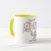 Attitude - tasse de sonnerie (Devant gauche)